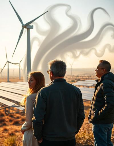 La sombra de la transición energética: Poder, control y sostenibilidad