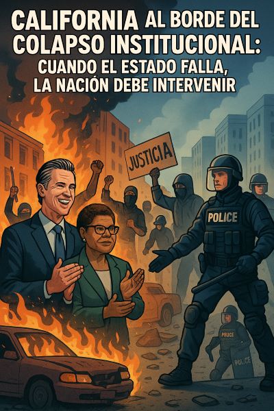 California en crisis: cuando el Estado falla, el deber federal prevalece