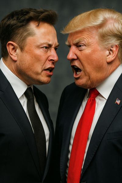 Elon Musk vs. Donald Trump