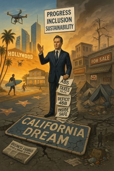 California, el estercolero de Gavin Newsom